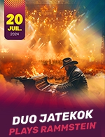 Réservez les meilleures places pour Duo Jatekok Plays Rammstein - Patinoire Olympique De Limoges - Le 20 juillet 2024