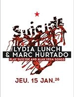 SUICIDE AND ALAN VEGA BY LYDIA LUNCH