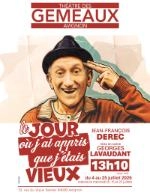 LE JOUR OU J'AI APPRIS QUE J'ETAIS VIEUX