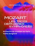 MOZART, LES TROIS DERNIERES SYMPHONIES