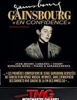 GAINSBOURG EN CONFIDENCE