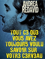 Réservez les meilleures places pour Andrea Redavid - La Baie Des Singes - Cournon - Le 5 mai 2023