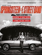 Book the best tickets for Bruce Springsteen & The E Street Band - Paris La Defense Arena - From May 13, 2023 to May 15, 2023