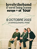 Book the best tickets for Lovelytheband - La Maroquinerie -  October 9, 2023