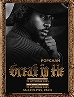 Book the best tickets for Popcaan - Salle Pleyel - From Nov 20, 2023 to Nov 21, 2023