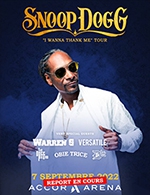 Réservez les meilleures places pour Snoop Dogg - Accor Arena - Le 25 mars 2023