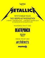 Book the best tickets for Pack 2 Jours Platinum Metallica - Stade De France - From May 17, 2023 to May 19, 2023