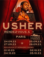 Réservez les meilleures places pour Usher - Vip Party (vip 2) - La Seine Musicale - Grande Seine - Le 24 septembre 2023